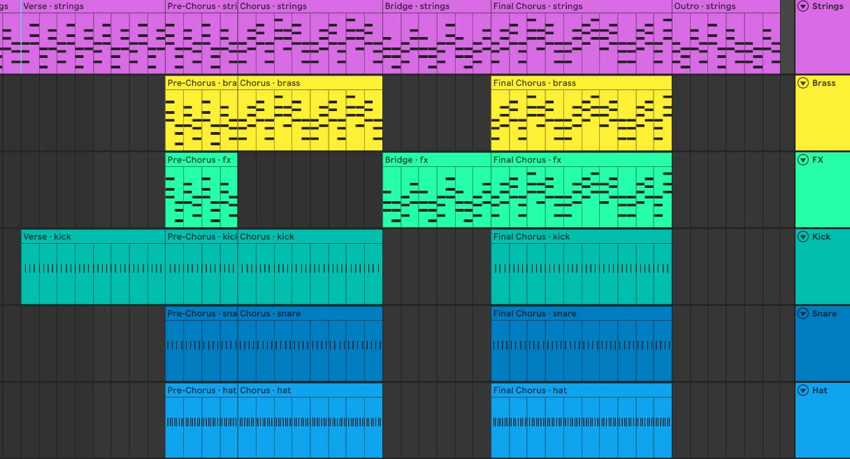 MIDI export and Ableton workflow