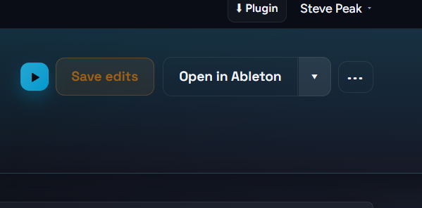 MIDI export and Ableton workflow